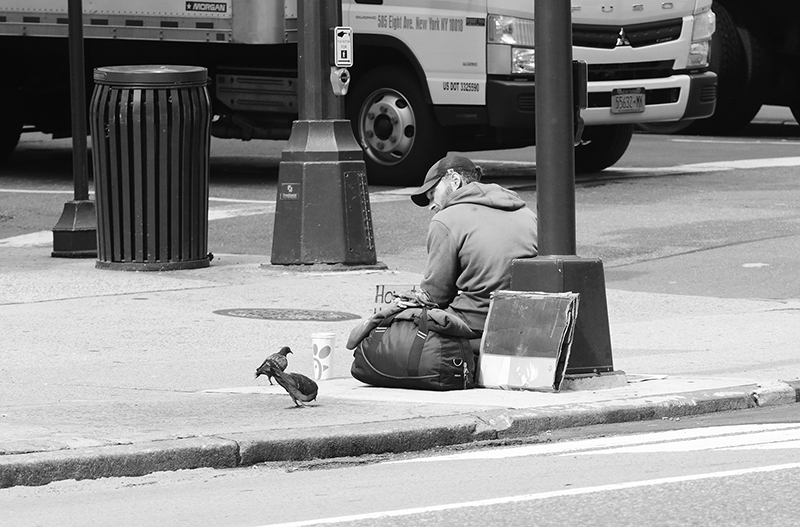 Homeless : Street Life : New York : Personal Photo Projects :  Richard Moore Photography : Photographer : 